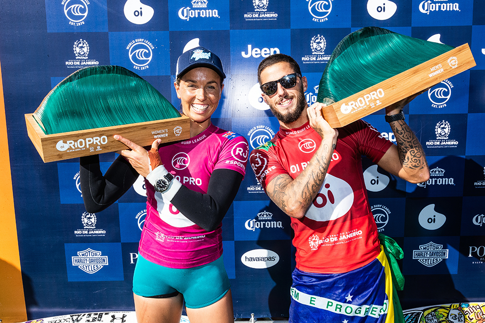 WCT第5戦【Oi Rio Pro】優勝はフィリッペ・トレド（BRA）とサリー・フィッツギボンズ（AUS）！ | SURF MAGAZINE